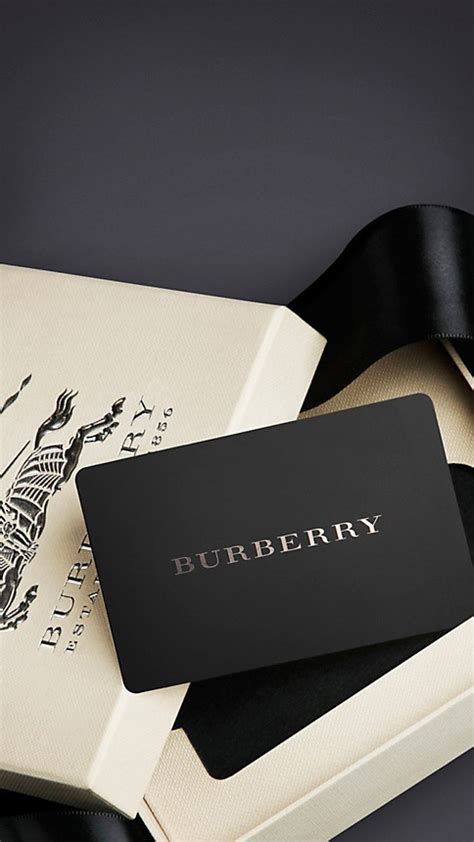 burberry gift card balance check